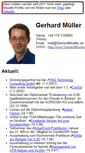 Mobile Screenshot of gerhardmueller.de